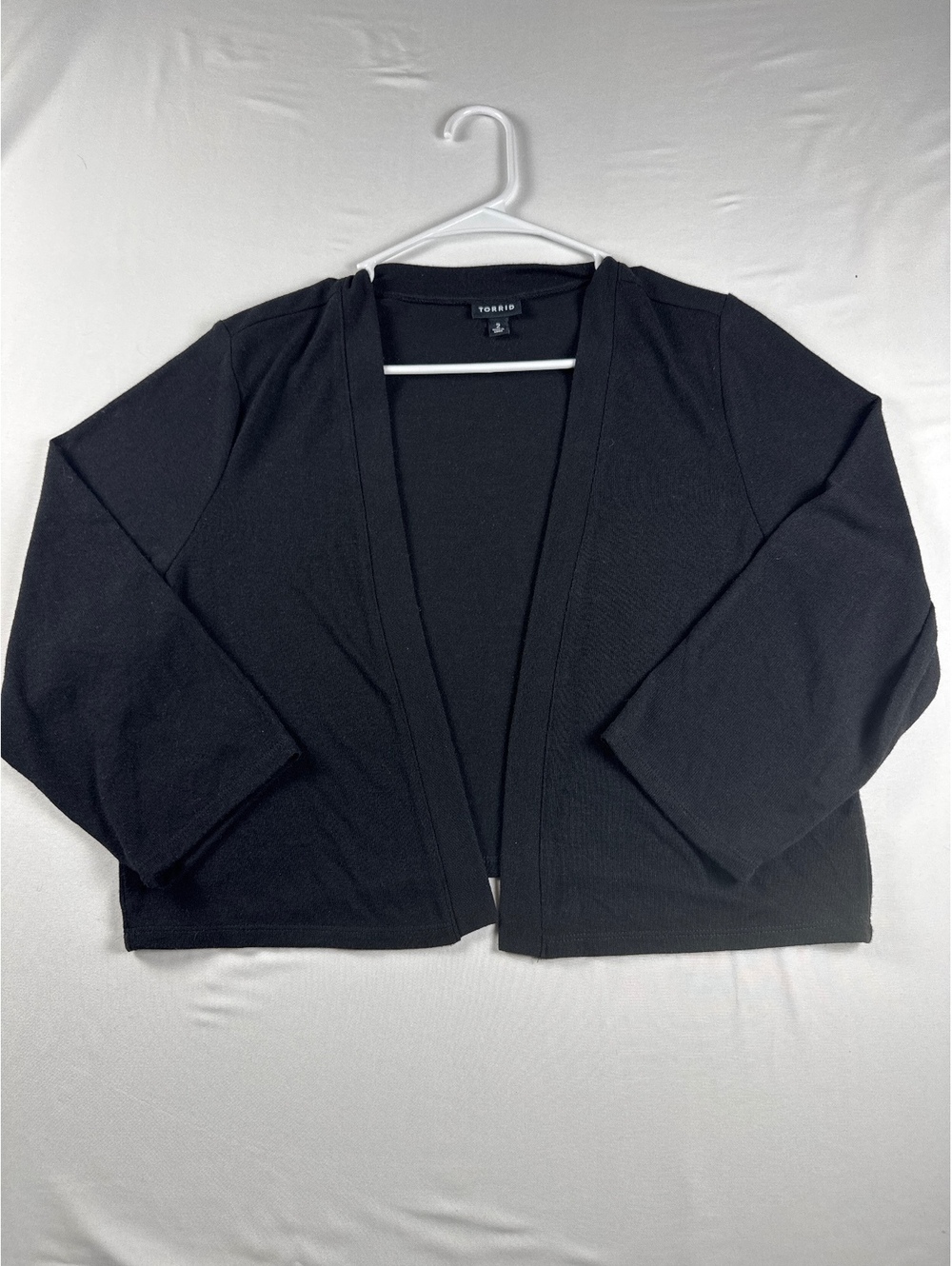 Torrid Black Open Cardigan Sweater Size 2